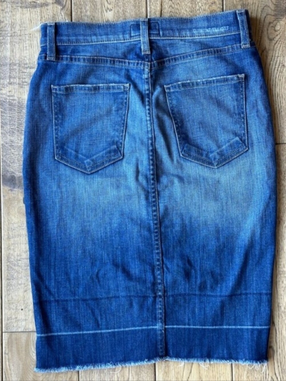 Current/Elliott Dotty Pocket Jean Skirt size 25 - Picture 4 of 13